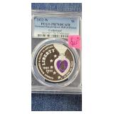 National Purple Heart Hall Of Honor  Pr70 Dcam