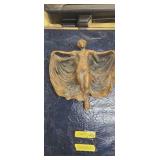 Art Deco Bronze Lady Ashtray