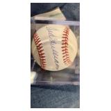 Ted Williams Autopgraphed Baseball--