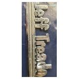 Antique Auto Metal Dealer Nameplate-jeff Treado