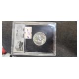 1964 Quarter--pf68
