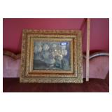 32.5 in wide gold leaf picture