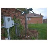 Shepherds hook with windchime