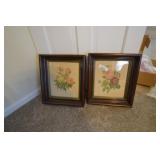 2 framed prints