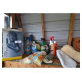 Black and Decker hand vac, car wash supplies