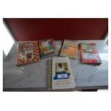 5 cookbooks, 1 Thelma Linton not signed