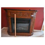 Electric fireplace with control 42 in tall 4.5 ft