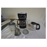 Coffee maker, coffee pot, sifters