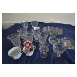 Misc glass and dishes