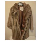 Lyrafur Pricilla fur coat size medium