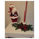 Moving Santa, table centerpiece
