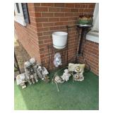 Flower pots, stand, resin outdoor ornaments