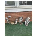 Resin outdoor ornaments
