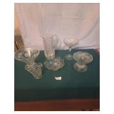 6 pcs of glassware