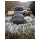 Blanket, bedspread, sheets, misc covers