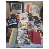 Obama memorabilia, black history, marine book,