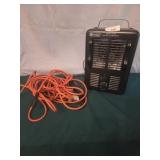 Electric heater, extension cord