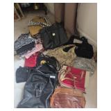 Purses and scarfs