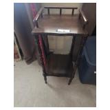 Side two tier table