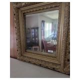 Gold mirror 33 x 36