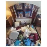 Afghans, sheets, sheers, tassels, wall hangings,