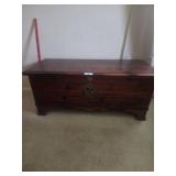 Cedar chest 45 in long x 18 in tall, 18 in deep