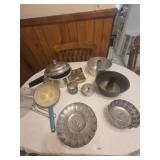Pressure cooker, buffet pans, granite strainer