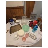 Tupperware, Pyrex, misc