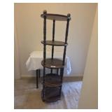 5 tier round shelf 53 inches tall