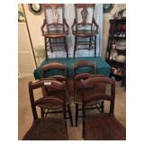 Set of 6 dining chairs