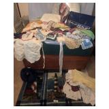Rugs, tablecloths, placemats, aprons, napkins