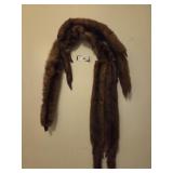 Mink fur wrap