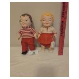 Pair of Campbell's dolls