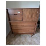 Kent Coffey mid century high boy dresser 40 in
