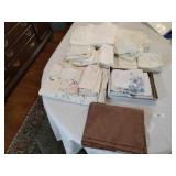 Group table cloths - napkins- place mats