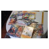 Group jigsaw puzzles, crossword puzzles