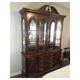 Cochrane 2 piece China cabinet - mirror back-