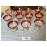11 Kings Crown punch cups