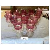 14- 5 1/2' Kings Crown goblets