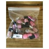 Assorted Pink & Purple Nail Polish Lot