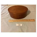 Shaker oval wood box