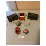 Assorted Jewelry boxes