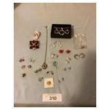 Various costume jewelry items