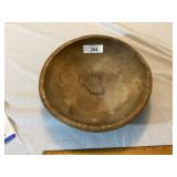 Vintage wood bowl
