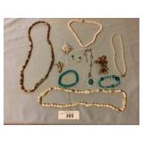 Various jewelry items