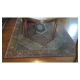 Area rug 120 in x 80 in (some wear) Persian