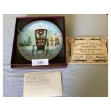 Anna Perenna ' Christmas At Home' plate