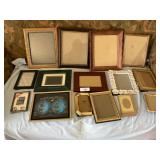 Group of various photo frames