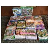 Assortment of Jigsaw Puzzles