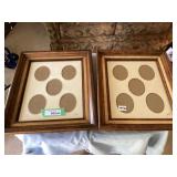 2 matching multi-photo frames